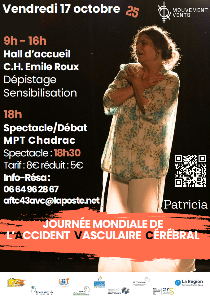 affiche journée mondiale avc